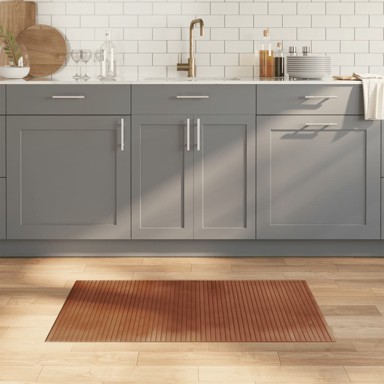 Tepih, smeđi, 60 x 100 cm, od bambusa