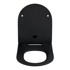 WENKO Crna daska za toalet Sedilo Black, 45,2 x 36,2 cm