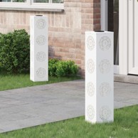 Solarna LED svjetlost za stazu 2 pcs Bijelo