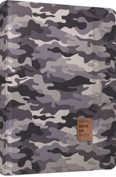 GIPTA Bilježnica Backup A4, tvrdi uvez, linije