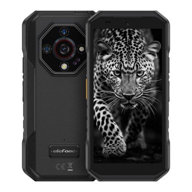 ULEFONE Armor X32, 4G, 6/128 GB, IP69K, crni