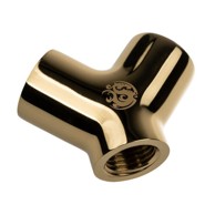 BITSPOWER Adapter Y-razdijelnik 3x G1/4 inča IG, zlatni