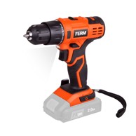 FERM Akumulatorska bušilica, baterija + punjač CDM1164 20 V + 2.0 Ah