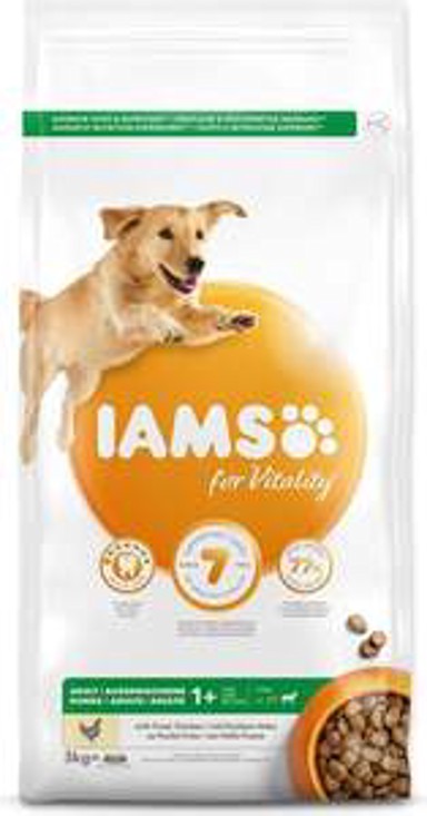 IAMS Hrana za pse Dog Adult Large Breeds 3 kg, piletina