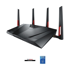 ASUS Router DSL-AC88U, Wi-Fi 5, 3167 Mbit/s, Gigabit Ethernet, crna