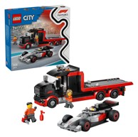 LEGO CITY Konstrukcijski set Kamion za F1 s bolidom Audi za F1 60493
