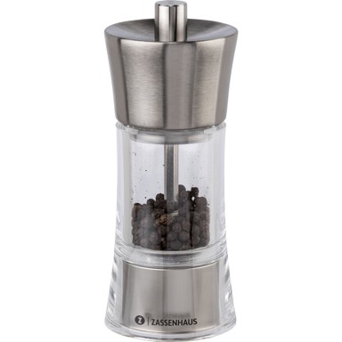ZASSENHAUS Mlin za papar Aachen Akrilno staklo/Inox 14 cm