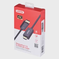 UNITEK DisplayPort 1.2 na HDMI kabel 4K 60Hz 1.8 m V1608A