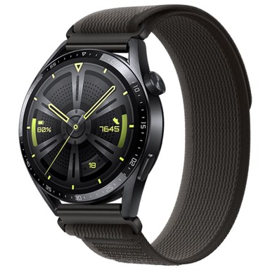 B-STRAP Velcro Nylon remen za Xiaomi Watch S1 Active, black