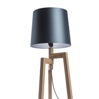 RENDL Podno sjenilo, Conny 35/30, Monaco benzin/srebrni PVC, max. 23W, Monaco benzin