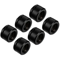 EKWB Fitingi Quantum Torque HDC 16, paket 6 kom, crni