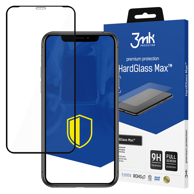 3MK Kaljeno staklo HardGlass Max Black za Apple iPhone X