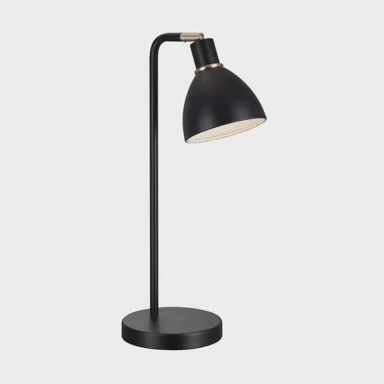Stolna lampa Ray, E14, IP20, crna