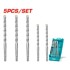 TOTAL Industrial SDS Plus set svrdala za beton TAC190501, 5 kom.