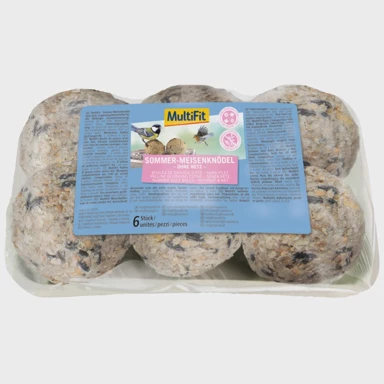 MULTIFIT Masne kugle za vanjske ptice, ljetne, 6 komada