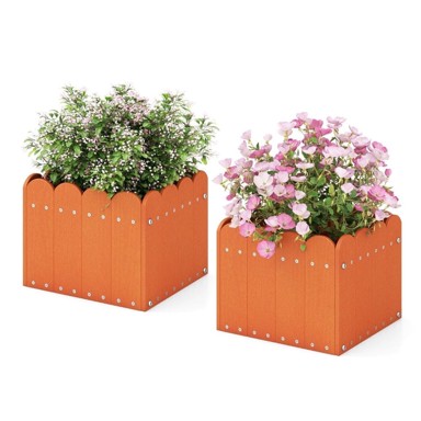 NORTHIX Set vanjskih žardinjera, 32x30x25 cm, HDPE, otporne na vremenske uvjete