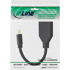 INLINE DisplayPort na Mini DisplayPort kabel 0,15 m, crni