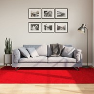 Tepih Oviedo kratkih vlakana crveni 160 x 230 cm