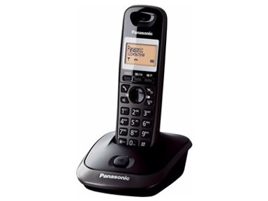 PANASONIC Telefon KX-TG2511FXT, bežični, crni
