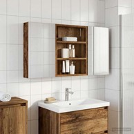 Set kupaonskih ormarića s policom, 3 kom, 100 x 10.5 x 50 cm