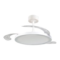 TRIO Bijela LED stropna svjetiljka Kasfjord 