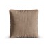 MICADONI Svjetlo smeđi baršunast jastuk za modularnu sofu Martina, 4x40x40 cm