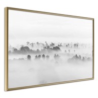 Poster Fog Over the Forest 60x40