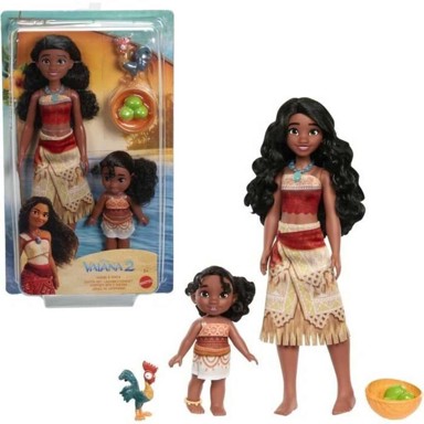 MATTEL Figure Disney Moana 2 i Simea sestre, paket od 2 komada