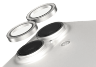 PANZERGLASS Zaštitno staklo za kameru Safe Kam, za iPhone 16/16 Plus, sjajno srebrno