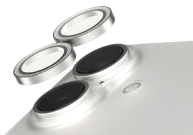 PANZERGLASS Zaštitno staklo za kameru Safe Kam, za iPhone 16/16 Plus, sjajno srebrno