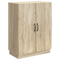 Krevet, 66 x 34,5 x 87 cm, konstruirano drvo, hrast sonoma