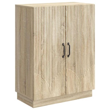 Krevet, 66 x 34,5 x 87 cm, konstruirano drvo, hrast sonoma