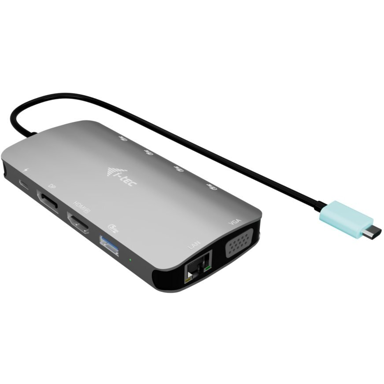 I-TEC Docking stanica C31NANOTRIDOCKPD, srebrna