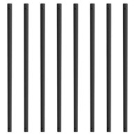 VEVOR Metalne balustrade za stepenice BP-38in-72, 25x5,5x965 mm, crne