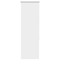 Rolo zavjesa blackout 40x130 cm širina tkanine 35,7 cm bijela