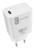 Zidni punjač USB-C, brzo punjenje, 18 W, bijeli