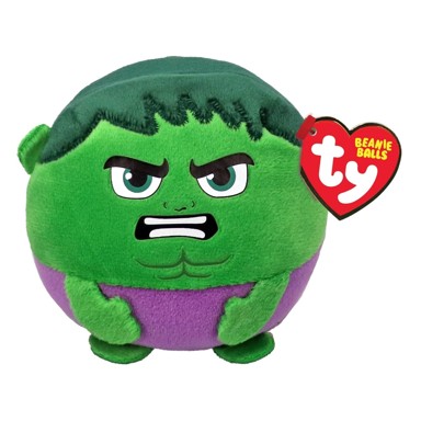 TY Plišana igračka Balls Hulk, 7cm