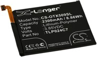 Baterija za  Smartphone Alcatel 1X Dual SIM LTE / 5059X / Typ TLP024C7