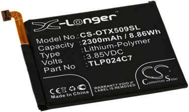 Baterija za  Smartphone Alcatel 1X Dual SIM LTE / 5059X / Typ TLP024C7