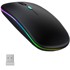 ALOGY Gaming miš Slim RGB, bežični, crna
