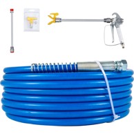 VEVOR Set crijeva za prskanje boje 15,24 x 0,64 cm plavi