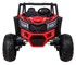 Buggy na akumulator UTV-MX, 4x4, crveni, dvosjed