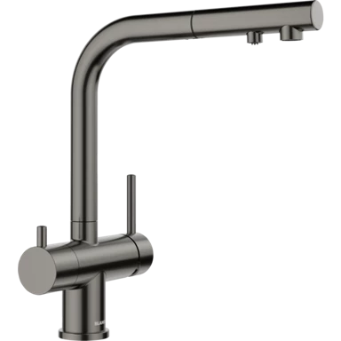 BLANCO Slavina Fontas-S II VT, satin dark steel