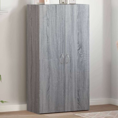 Ormarić za spise, 60x32x115 cm, sivi hrast sonoma