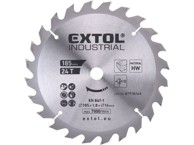 EXTOL INDUSTRIAL List kružne pile 8791826A 185 mm 24T
