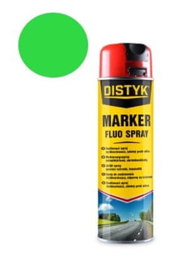 DISTYK Fluorescentni sprej za označavanje, zeleni, 500 ml