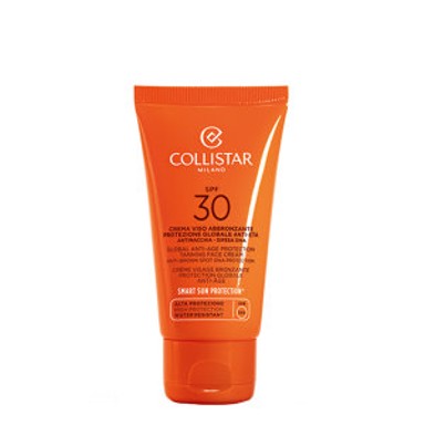 COLLISTAR Zaštitna krema za lice Global Anti-Age Protection Tanning Face Cream, SPF 30