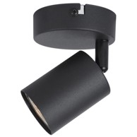 Svjetiljka Roto1 GU10, crna