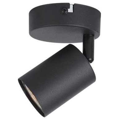 Svjetiljka Roto1 GU10, crna