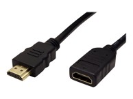 ROLINE HDMI produžni kabel sa mrežom, HDMI M - HDMI F, 1.5m
